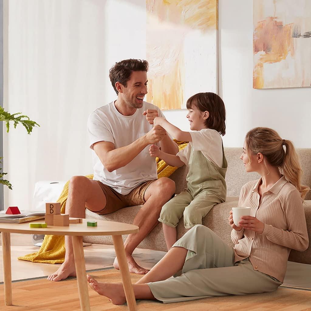 VNABO VNABO Adjustable Heated Area Rug Simple Electric Heated Floor Quick Heating Heater Electric Mat Ultra Soft Bedroom Heated Floor Mats