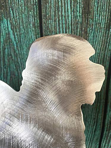 PT Hudson Alumi-Art Old English Sheep Dog, Angel, Dog Christmas Tree Topper, Wreath Decoration, Holiday Decoration, Aluminum