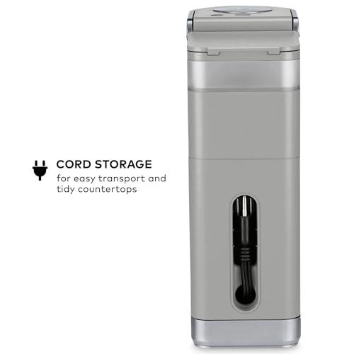 Keurig Keurig K-Mini Plus Single Serve K-Cup Pod Coffee Maker, with 6 to 12oz Brew Size, Stores up to 9 K-Cup Pods, Travel Mug Friendly, Studio Gray