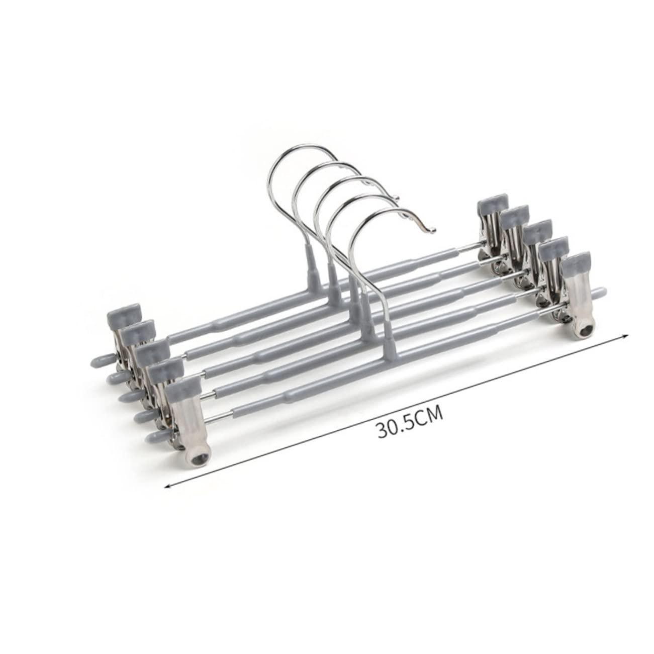 Ciieeo Ciieeo Clip Hangers for Pants Skirt Hangers Non Design Space-Saving for Dorm Home