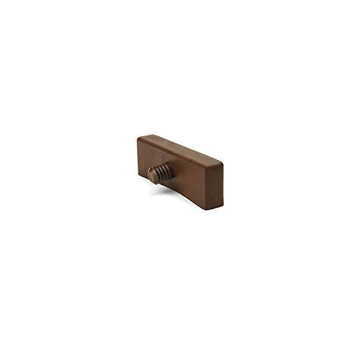The Bed Slats Company 63mm Bed Slat Holders Caps for Wooden Frames 1 Prong (Pack of 10)
