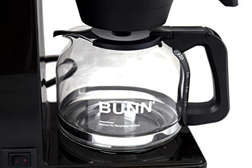 BUNN BUNN GRB Velocity Brew 10-Cup Home Coffee Brewer, Black
