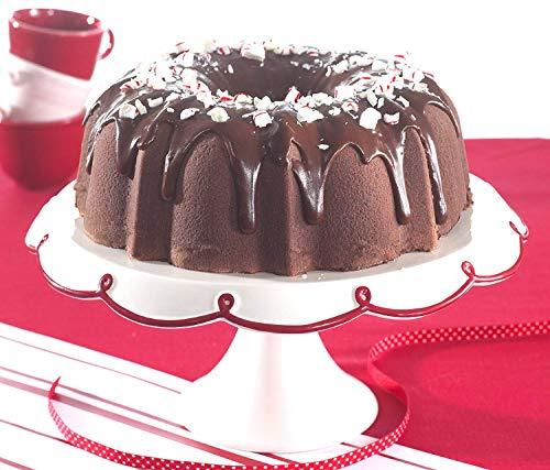 Nordic Ware Nordicware 6-Cup Navy Blue Formed Bundt Pan, Lightweight