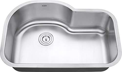 Ruvati Ruvati RVM4700 Undermount 16 Gauge 31.5" Kitchen Sink Single Bowl