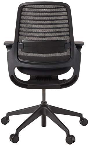 Steelcase Steelcase Series 1 Office Chair, Carpet Casters, Black