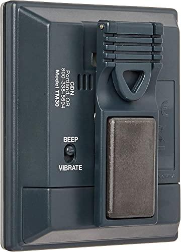 CDN CDN Direct Entry 2- Alarm Digital Kitchen Timer | Counts Up & Down, 10 Hours by Hours, Minutes & Seconds, Big Digit, Loud & Long Audio/Vibrate Alarm, Stand, Hang, Magnet Mounting - TM30