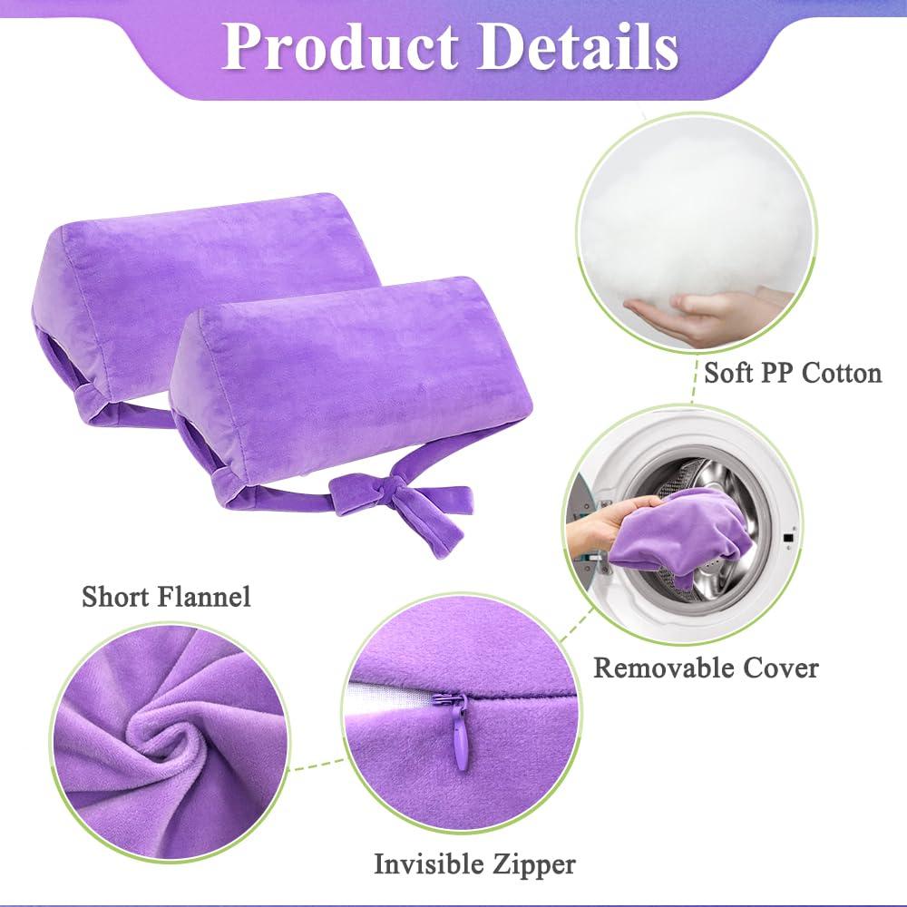 AOSSA Anti Aging Pillow for Women Anti Wrinkle Face Beauty Pillow Head Stabilizer Back Sleep Training Face Up Head Positioning Wrinkle Prevention for Face Post Surgery Pillows Support for Sleeping Upright