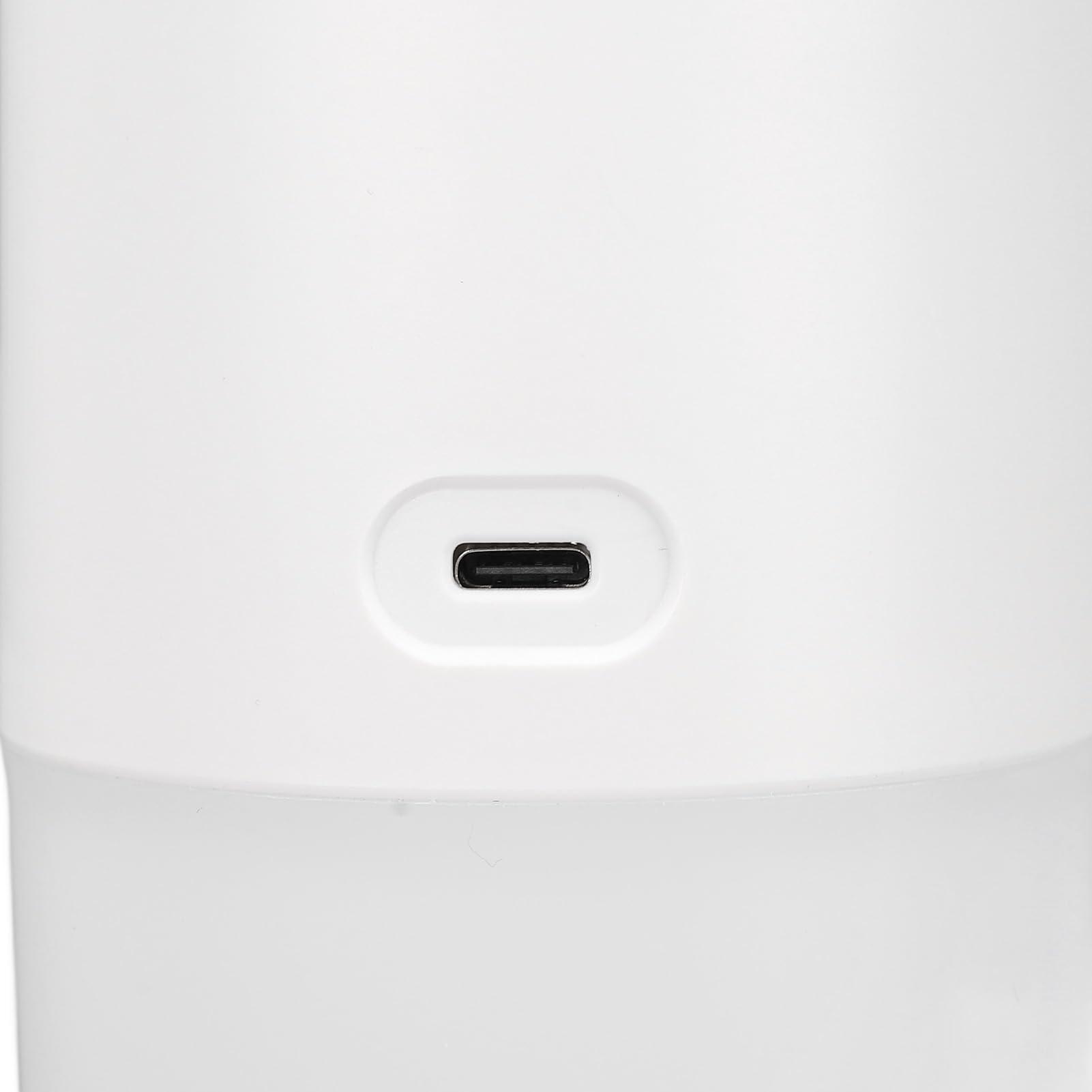 WGFOIP USB Desktop Humidifier, Rechargeable Quiet Two Mist Mode 300ML Cool Mist Humidifier for Bedroom Travel Office Home, Ideal for Relaxation and Well Being (White)