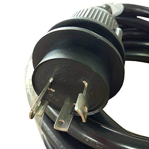 Parkworld Parkworld 692309 RV/Camper/Marine Shore Power 30A Extension Cord, NEMA L5-30 Extension Cord Twist Lock, Female with Locking Ring (25FT)