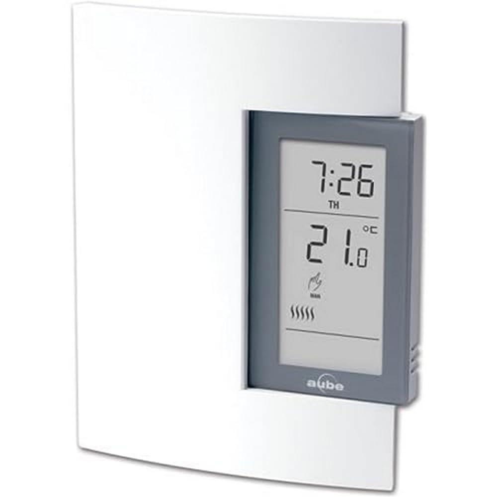 Honeywell Home Honeywell Home Aube TH140-28-01-B Hydronic Heating 7-Day Programmable Thermostat,White and Gray