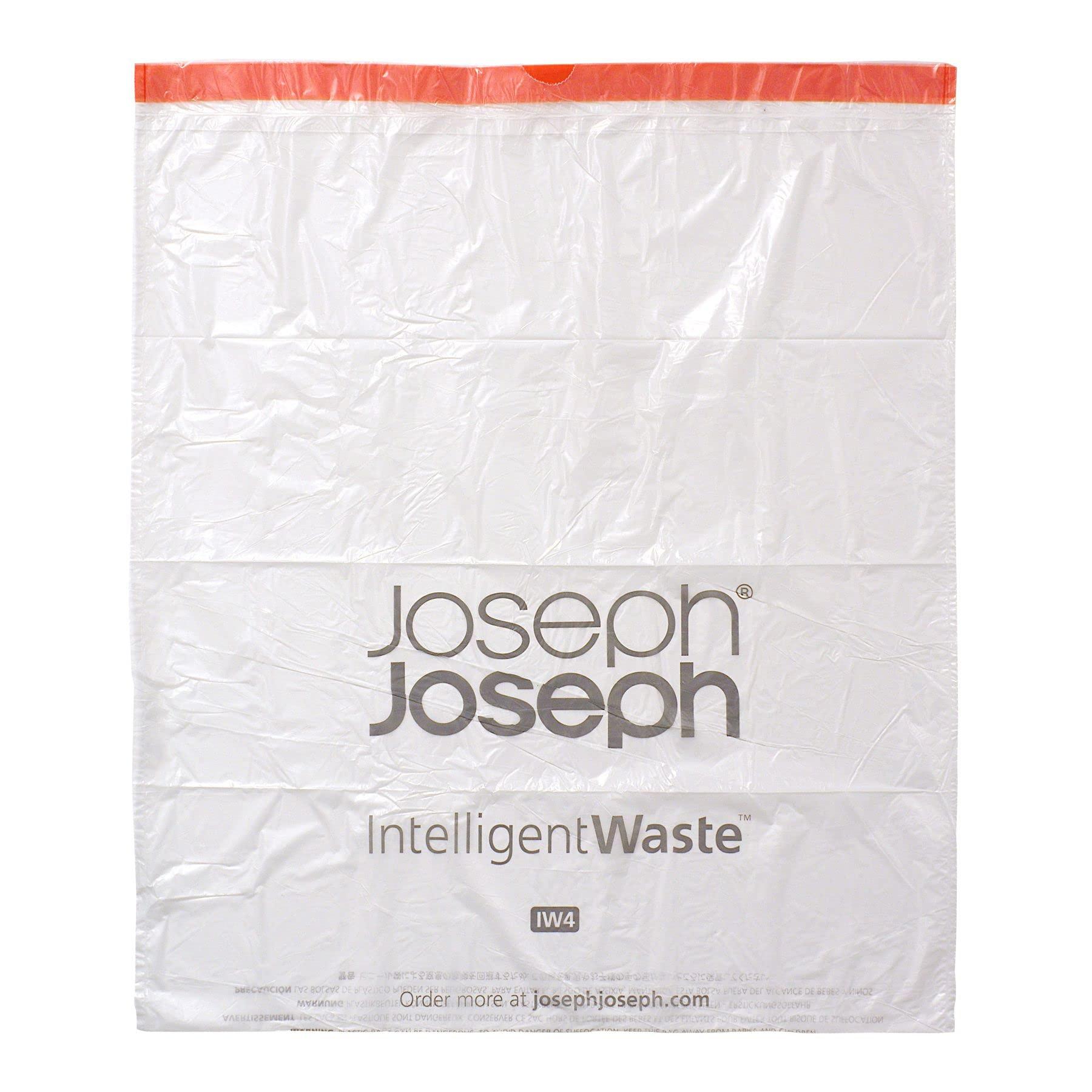 Joseph Joseph Joseph Joseph Bin Bag, 50 Lt, Transparent