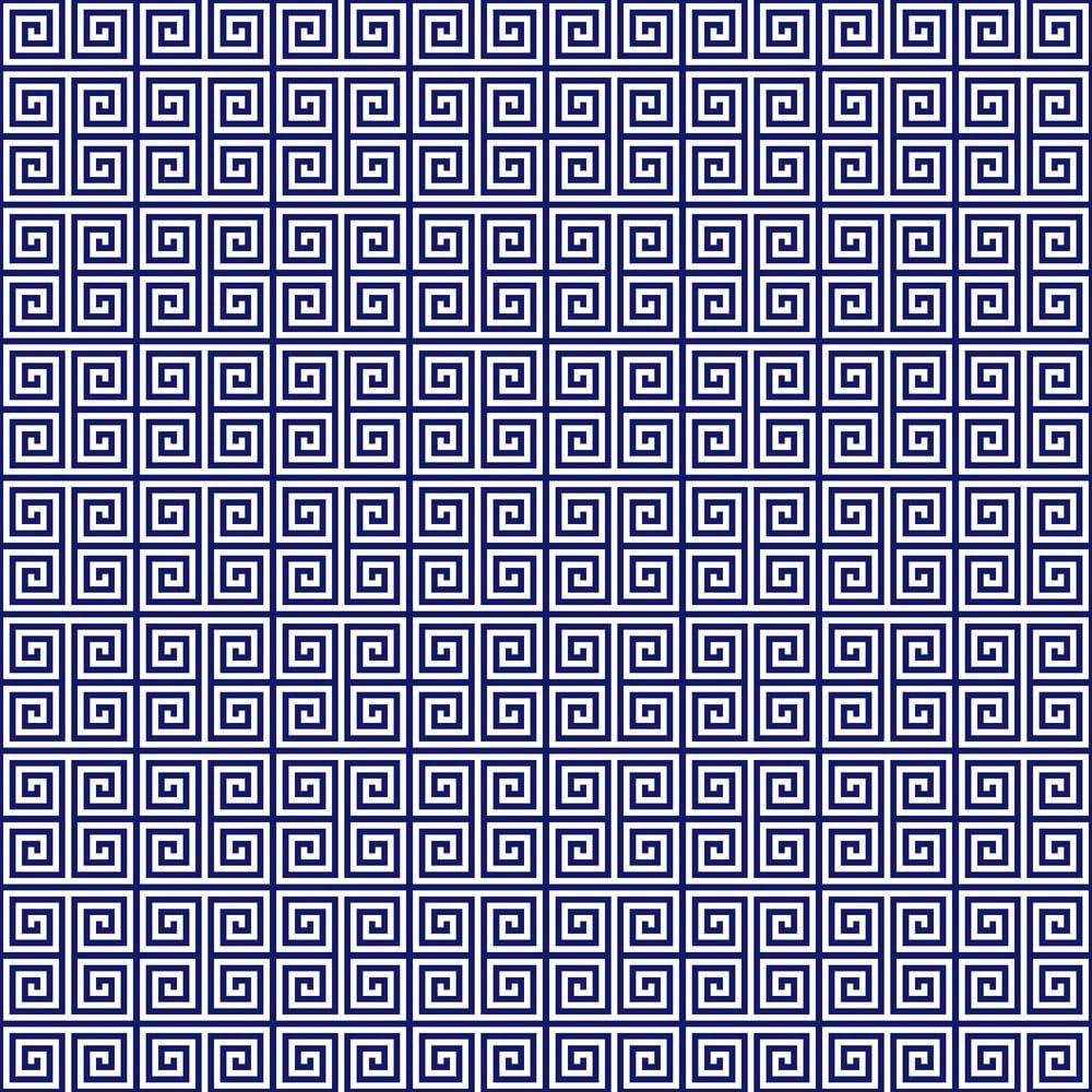 Yeifbft Oriental Traditional Blue Maze Pattern Area Rug 9x9 Square Washable Living Room Dining Room Carpet Non Slip Stain Resistant Soft Low Pile Office Bedroom Kitchen Throw Rugs