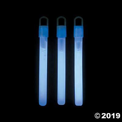 Fun Express White Glow Light Sticks (Set of 12)