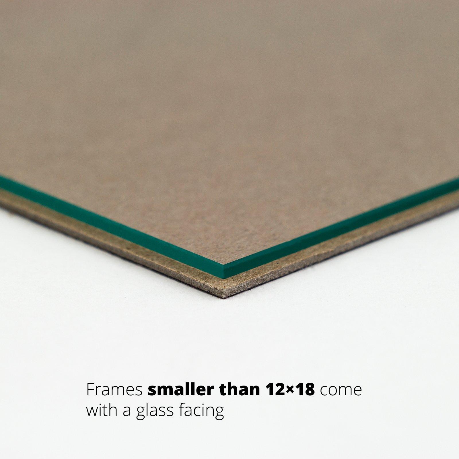 Craig Frames Craig Frames Farmhouse Essentials Tall Picture Frame, 4 x 6 Inch, Brown, Set of 4