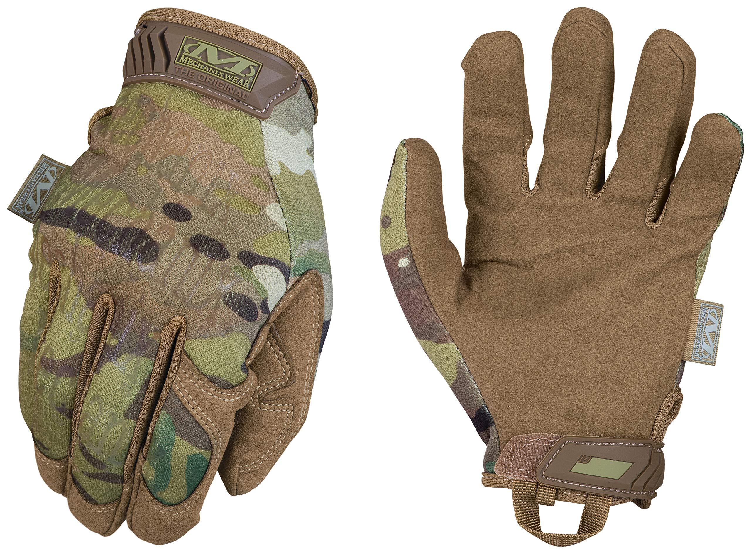 Mechanix Wear Mechanix Wear: The Original Tactical Work Gloves with Secure Fit, Flexible Grip for Multi-Purpose Use, Durable Touchscreen Safety Gloves for Men (Camouflage - MultiCam, Large)