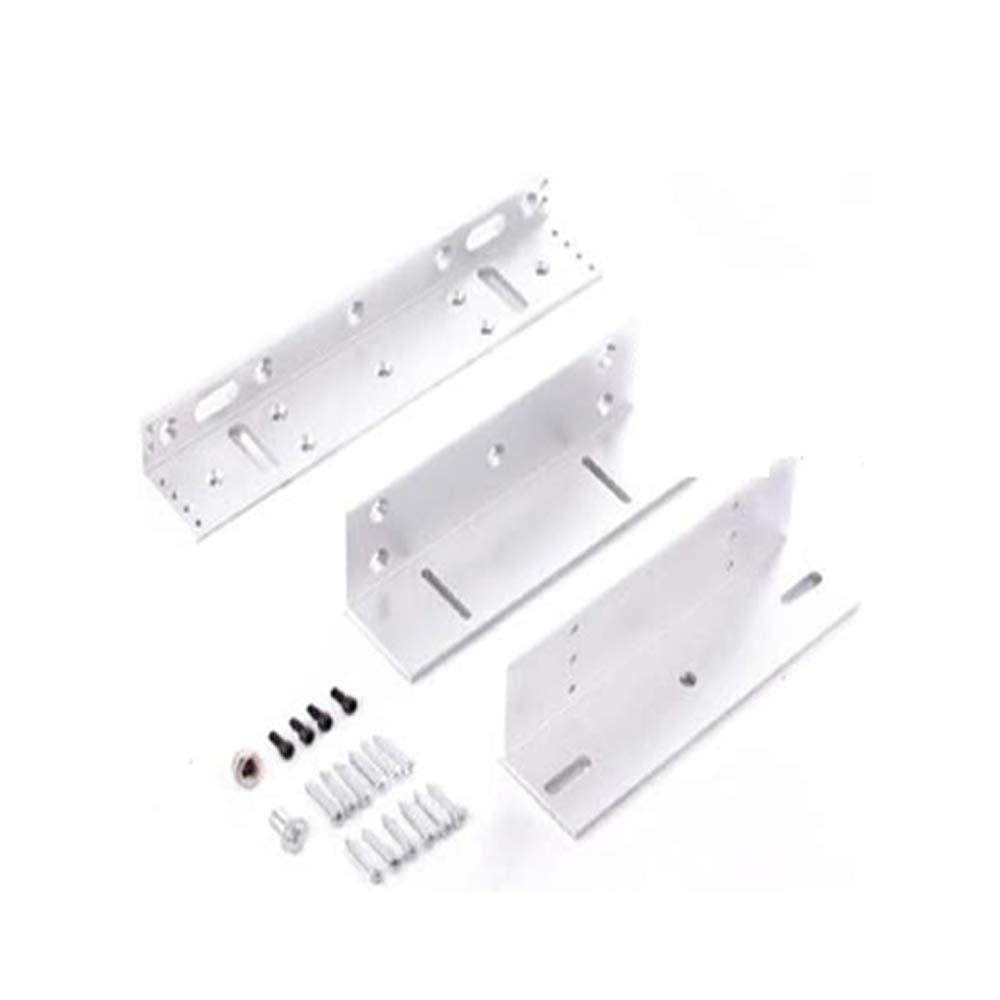 MENGQI-CONTROL MENGQI-CONTROL Inward or Outward Door Remote Open 600lbs Electric Magnetic Lock Keypad Access Control Kit 4 Remote Control ZL Bracket 110-240V Power Supply Unit Push to Exit Button