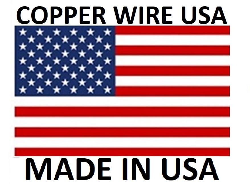 Copper wire USA 12 Ga Solid Bare Copper Round Wire 50 Ft. Coil (Dead Soft) 99.9% Pure