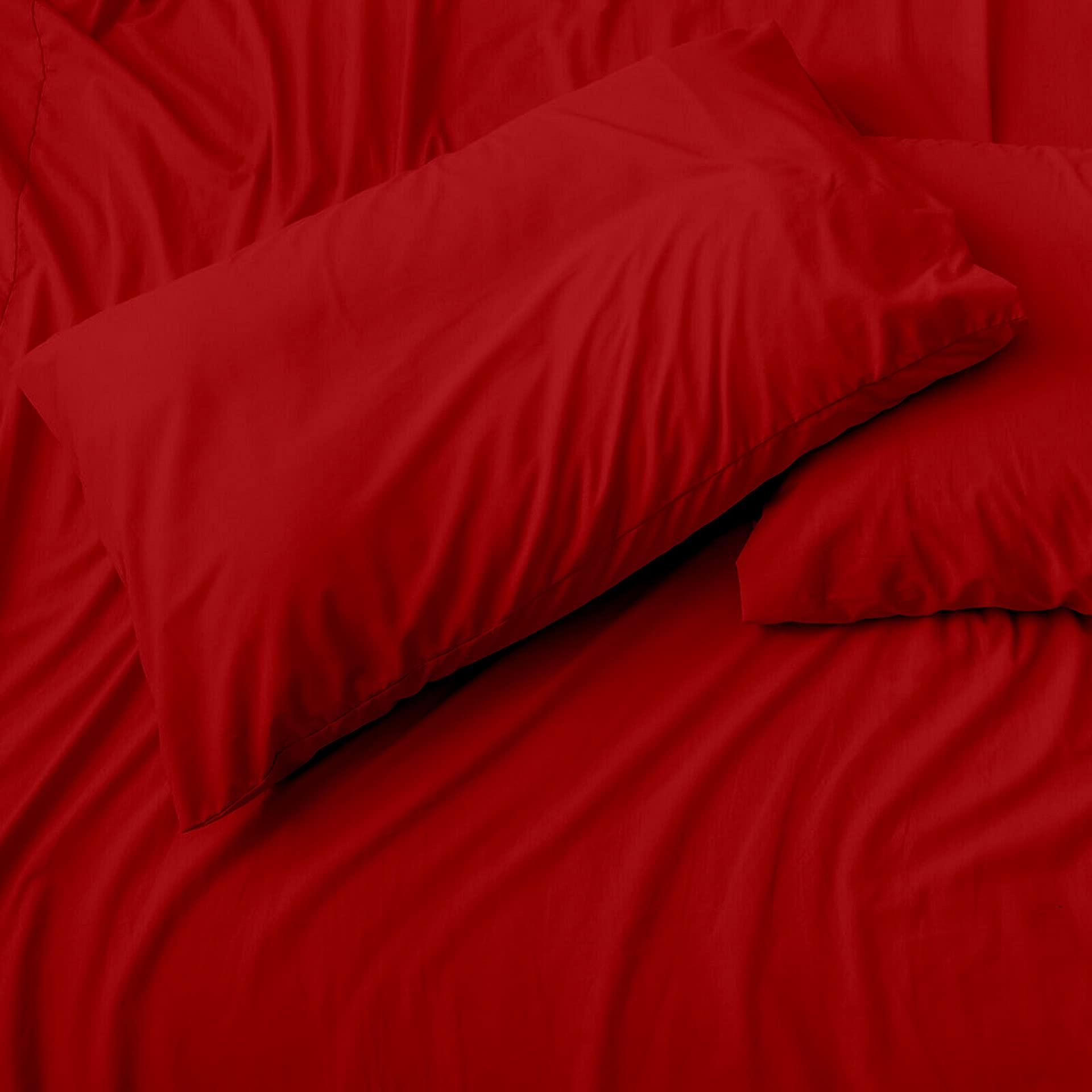 MGPS MGPS 1000-TC Egyptian Cotton Top Split California-King Sheet Set for Adjustable Bed, Half Split Head 4 PCs Set Deep Pocket Up to 15 Inch, 36\" Split from Top - Burgundy, Split-Head Cal-King - 36