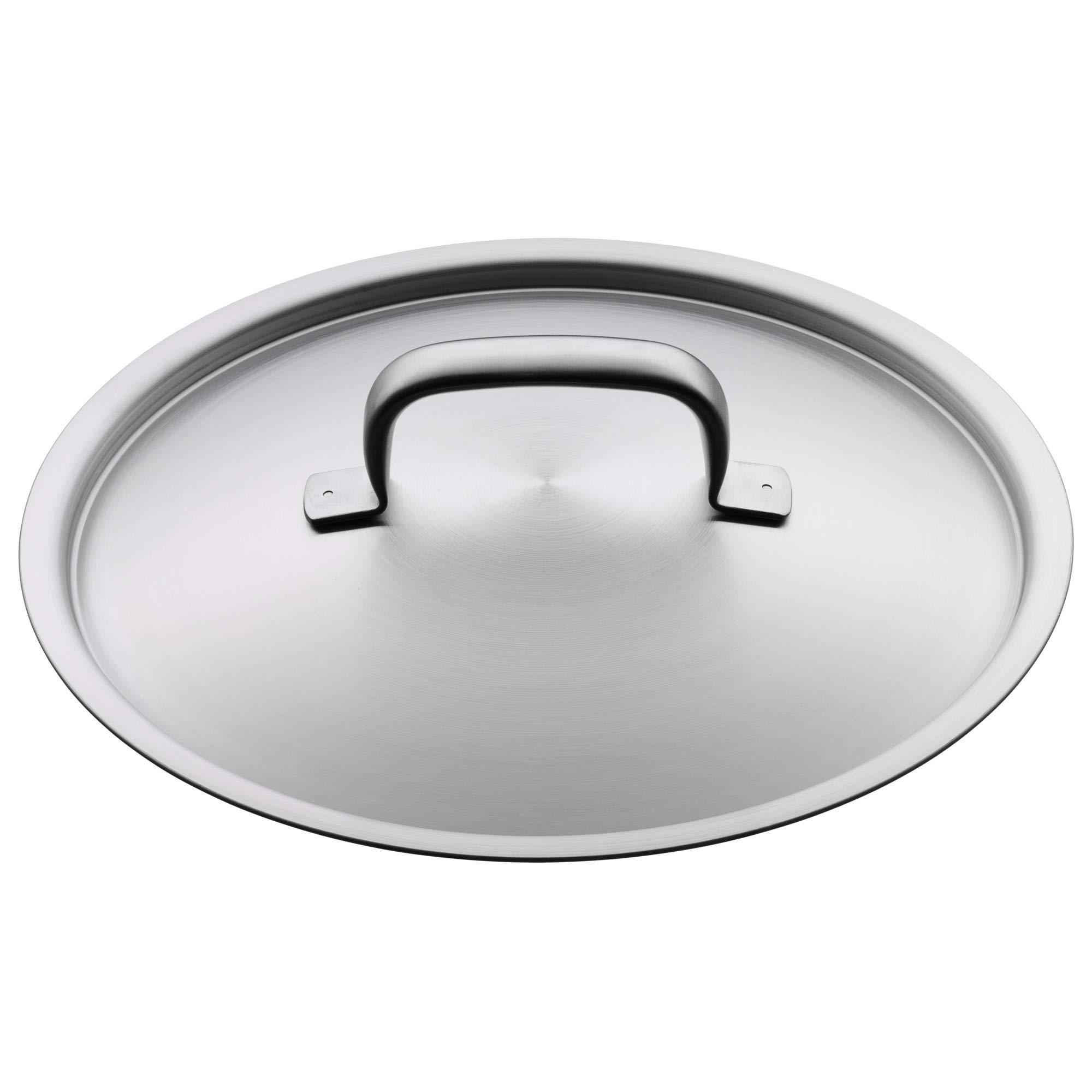 WMF WMF Gourmet Plus Inside Scaling Casserole, 16cm, 1.9L, Stainless Steel, Silver, Dishwasher-Safe, Suitable for All Stove Tops Including Induction, With Lid