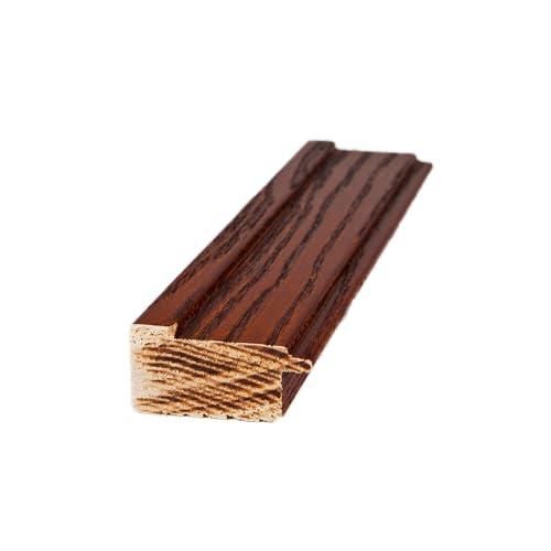 ArtToFrames ArtToFrames 16x29 inch Walnut Stain on Oak Wood Picture Frame, 2WOM0066-80206-YWAL-16x29