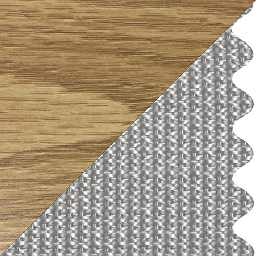 Wooden Mallet Wooden Mallet WallSaver Luggage Rack,Silver Straps, Light Oak