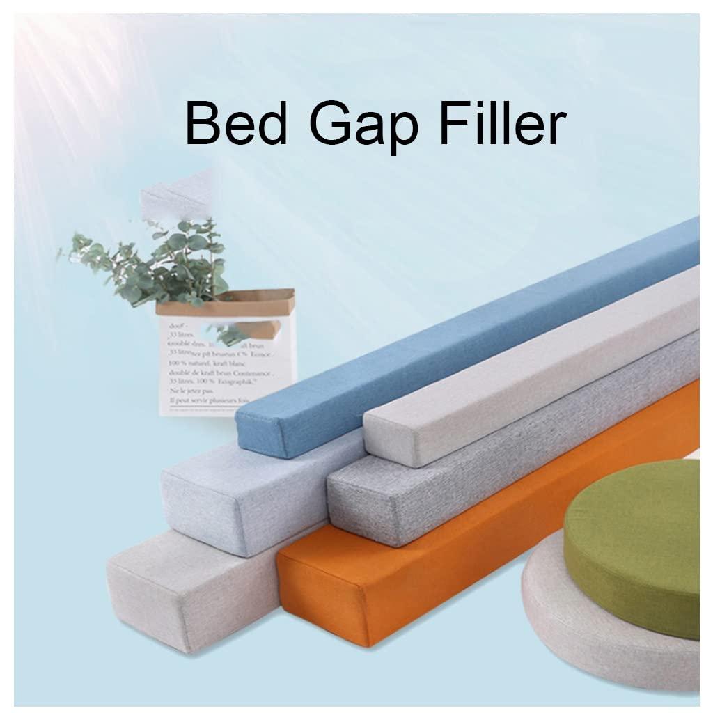 ydhgifd Mattress Gap Filler Bed Gap Filler Close Gap Between Bed and Mattress Headboard Wall Bed Rest Positioning Support Pillow Reading Pillow Gap Filler (Color : Dark Brown, Size : 10X15X180cm)