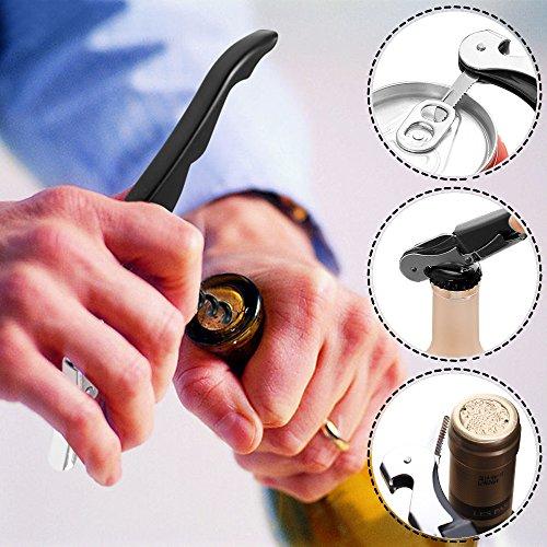 SENHAI Foldable Wine Bag, 750 ml, Portable Reusable Plastic Wine Bottle Pouch, SENHAI 4 Pack Collapsible Liquid Leak Proof Flask Holder for Wine Liquor Beverages, Travel, Gift - Red