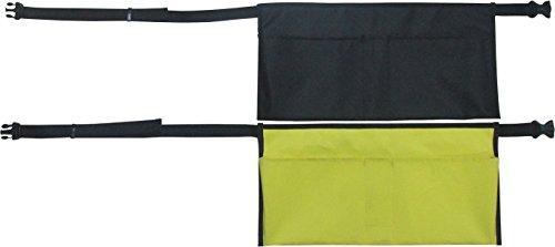 Bravo Commercial 3 Pocket Waist Apron Buckle Strap Comfortable Secure Fit. Black