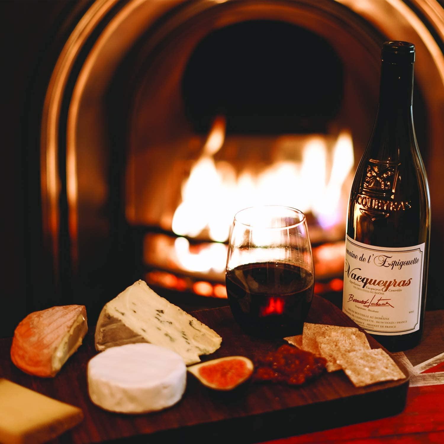 Govino govino Go Anywhere Wine Glasses | Dishwasher Safe, Flexible, Shatterproof, and Recyclable | 16 oz. Each | Set of 4.