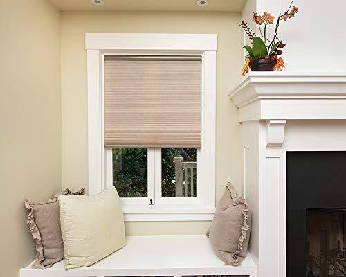 Redi Shade Redi Shade Artisan Select No Tools Custom Cordless Cellular Light Filtering Shades, Cornsilk, 50 1/8 in x 72 in