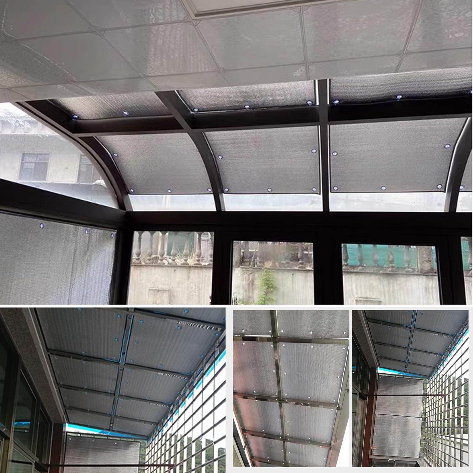 kufu01 Reflective Window Tint for Home and Office,Window Privacy Film Anti-Uv Heat Control Window Film,Aluminum Foil Glass Film,100% Light Blocking Window Films,Self-Adhesive (24\"x39\")