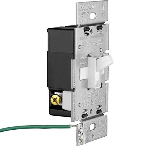 Lutron Lutron Toggler LED+ Dimmer Switch | 150-Watt, Single-Pole/3-Way | TGCL-153PH-IV | Ivory