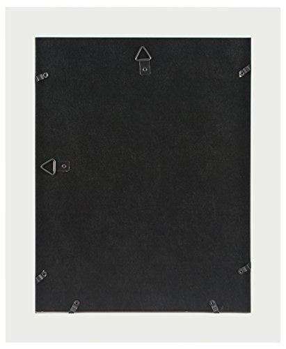 MCS MCS 11x14 Inch Archival Frame with 8x10 Inch Mat Opening, White (47616)