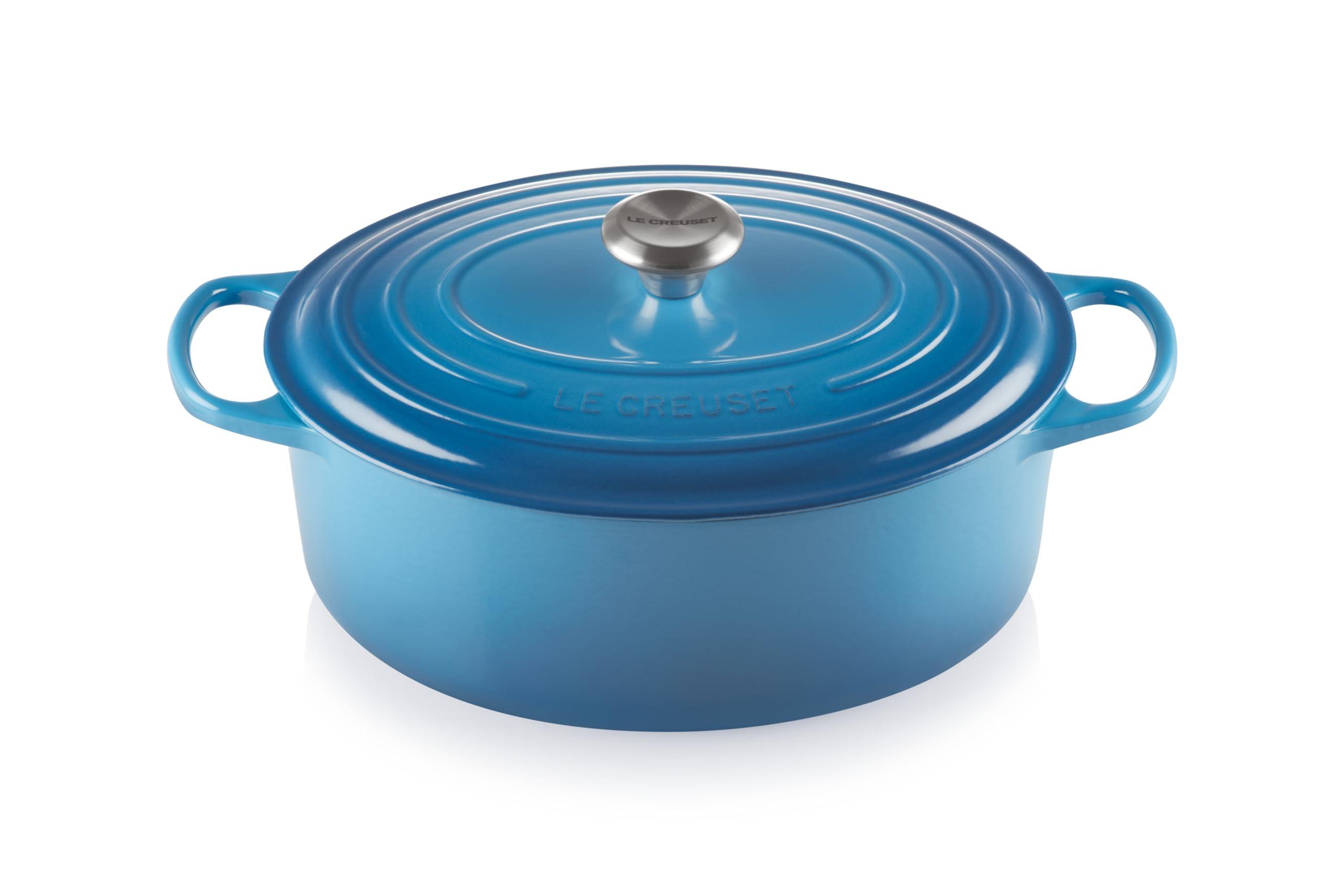Le Creuset Le Creuset Enameled Cast Iron Signature Oval Dutch Oven, 6.75 qt., Marseille