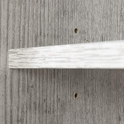 South Shore South Shore Munich Wall Mounted Media Console, 75\", Seaside Pine