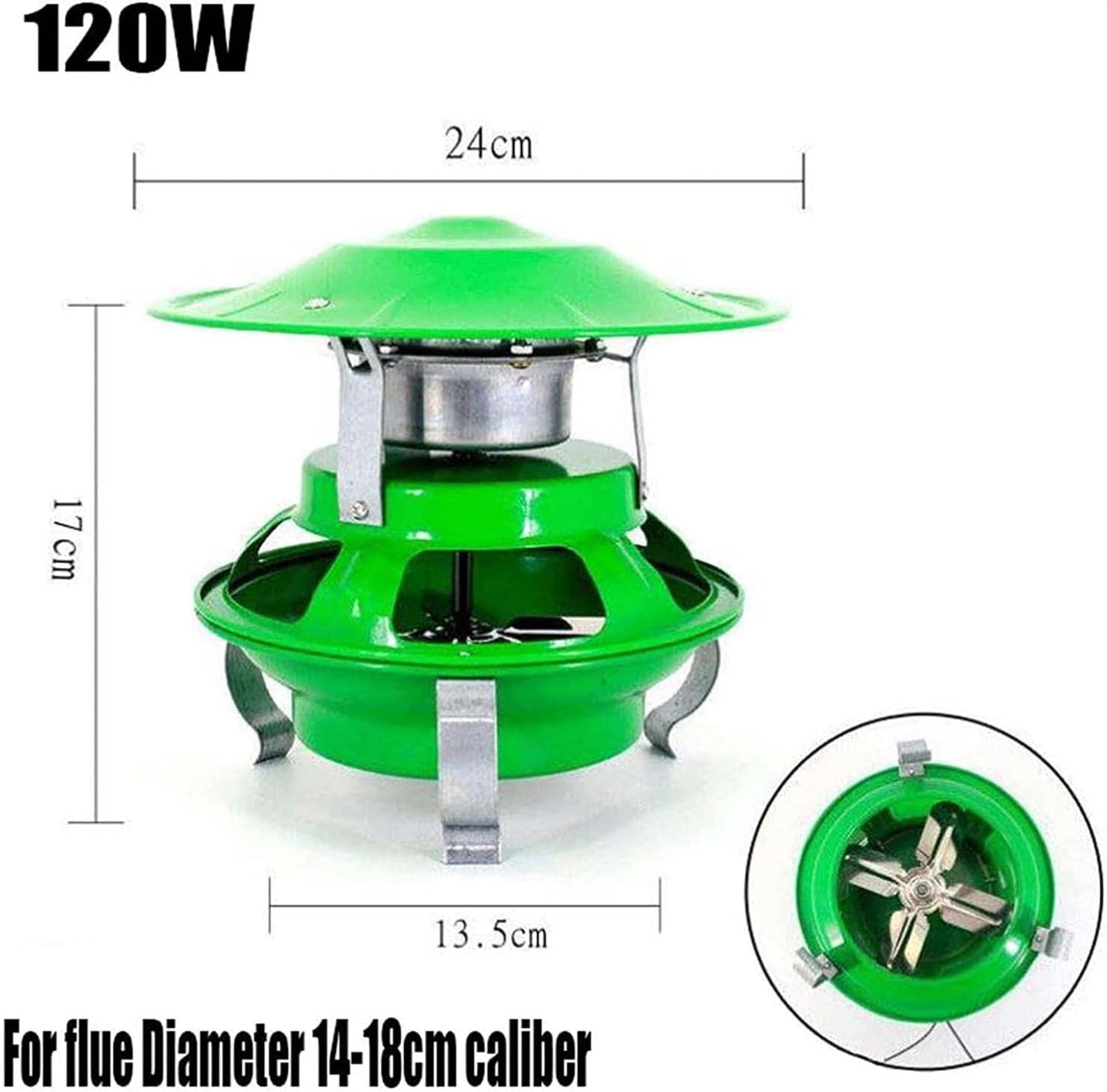 BTURYT Induced Draft Fan for Chimney, Household Roof Chimney Exhaust Smoke Machine, Blower Fan for Stove Heating Extractor, Chimney Ventilation Fans