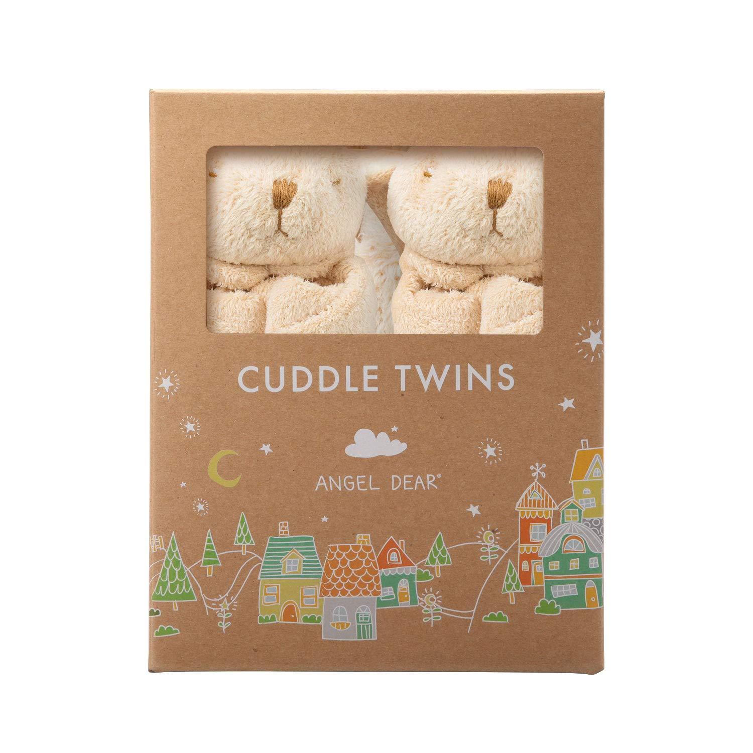Angel Dear Angel Dear - Beige Bunny, Cuddle Twins Set