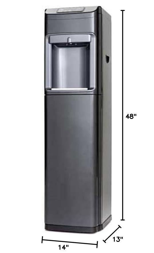 Global Water Global Water G5RO Standing Water Cooler, 4 Stage Reverse Osmosis System