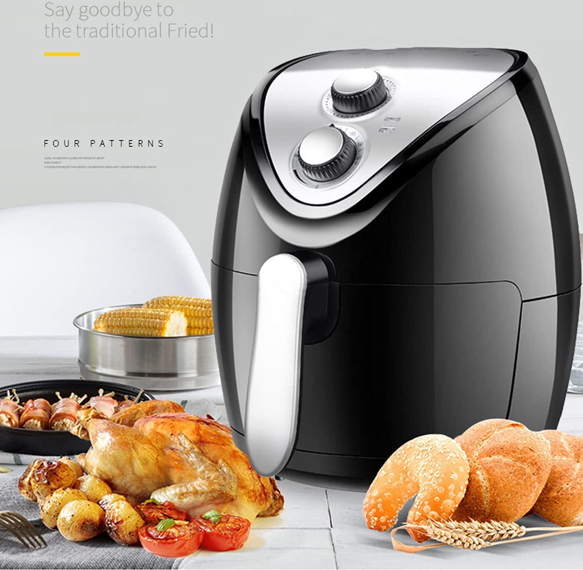 JMSL JMSL Air Fryer-Household Multifunctional 2.5L-8L-Electric Fryer-Intelligent Oil-Free Smoke-Free Electric-Oven Rapid Air Circulation,3.5L Red