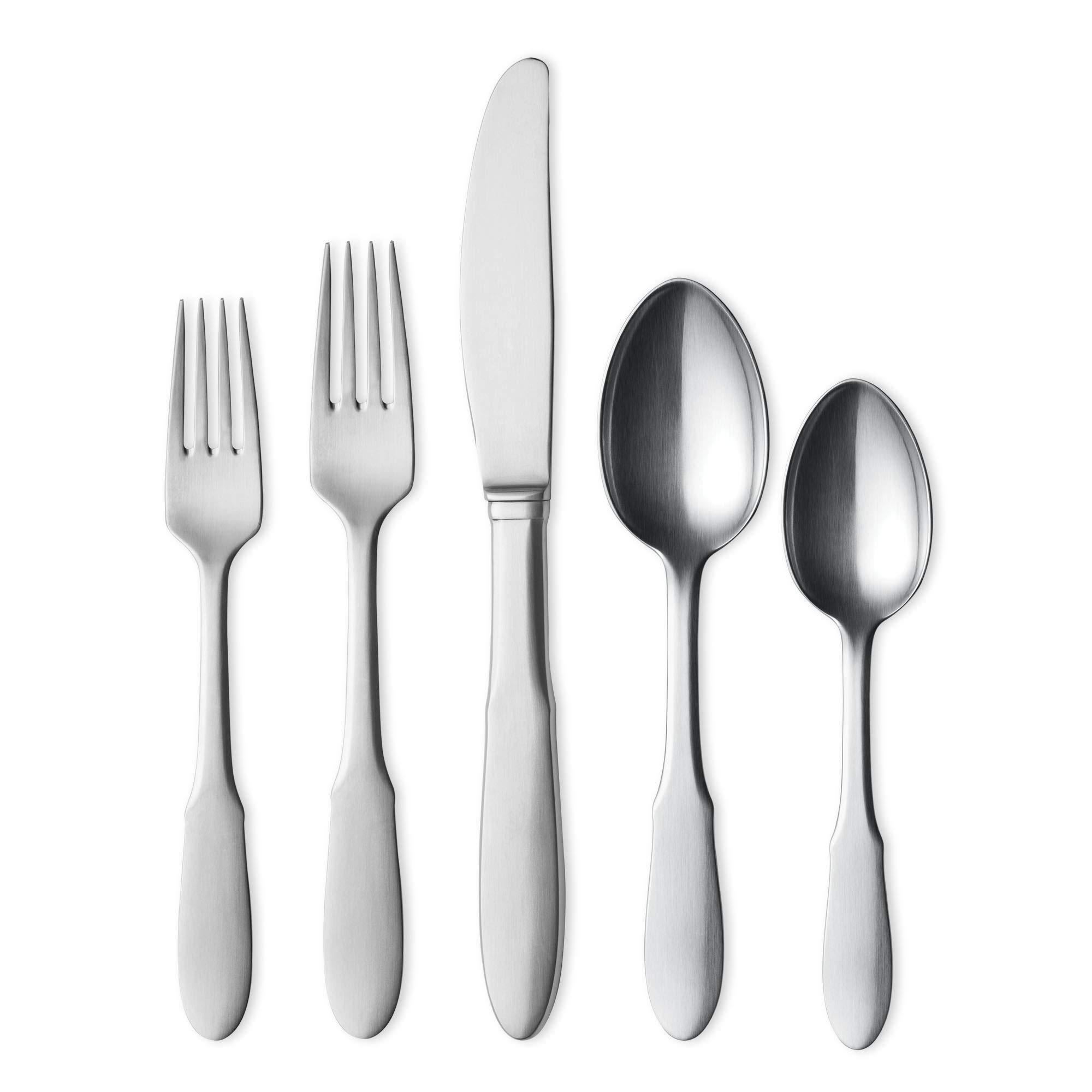 Georg Jensen Georg Jensen Mitra 5-Piece Flatware Set