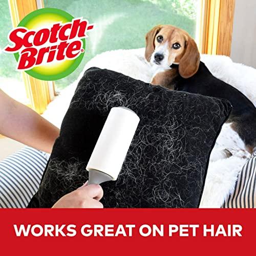 Scotch-Brite Scotch-Brite Lint Roller Refill, Works Great On Pet Hair, 60 Sheets ( Pack Of 6 ) ( Packaging May Vary )