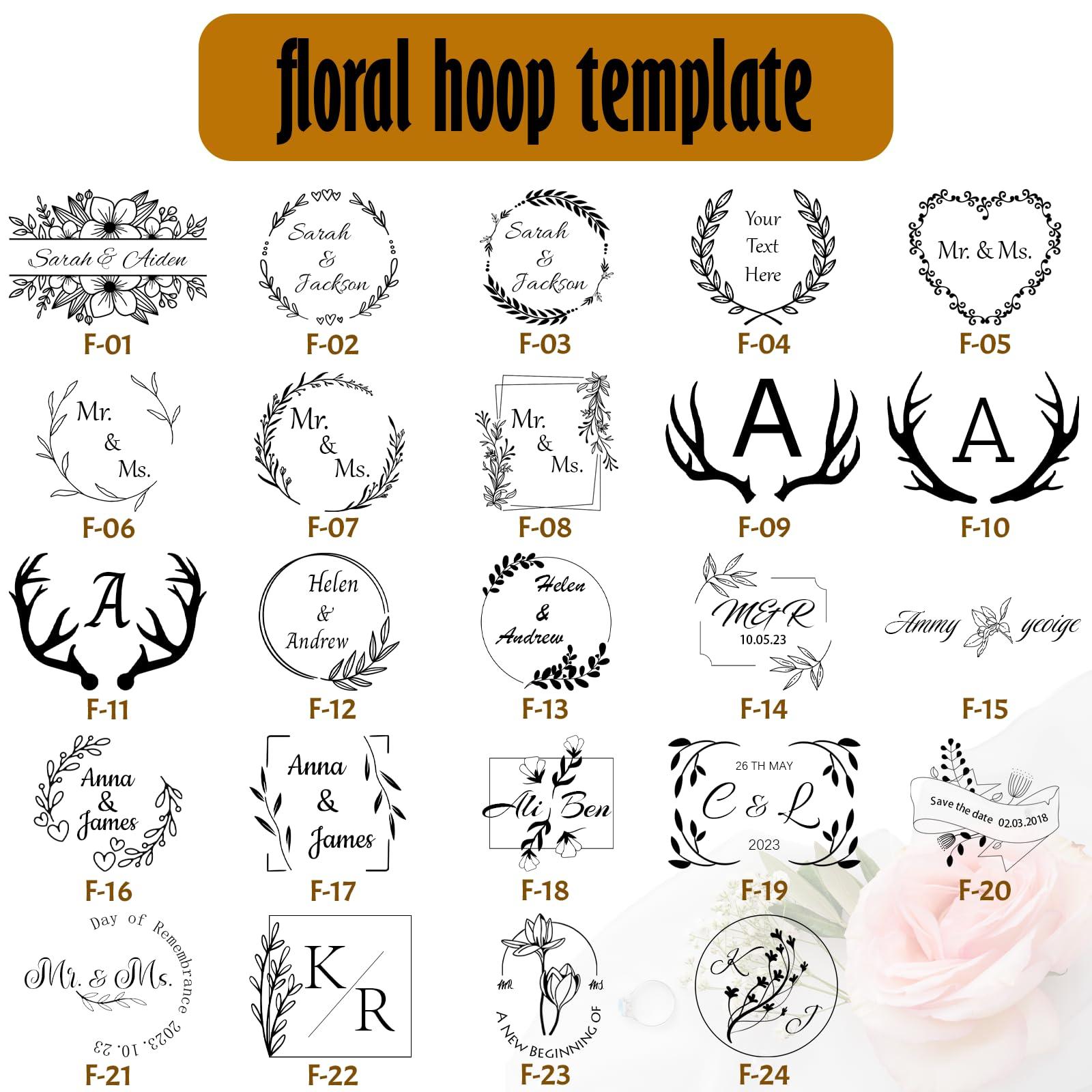 Bliver Custom Branding Iron for Wood Personalized Electric Logo Metal Branding Iron Durable Leather Iron Stamp Wedding Gift Handcrafted by Design for Meat Wood Paper Plastic-2"