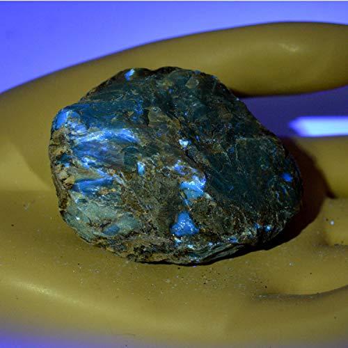 HQRP HQRP Professional 365 nM 3 Watt LED Gemstone and Mineral Inspection Identification Fluorescence Glow Flashlight Blacklight