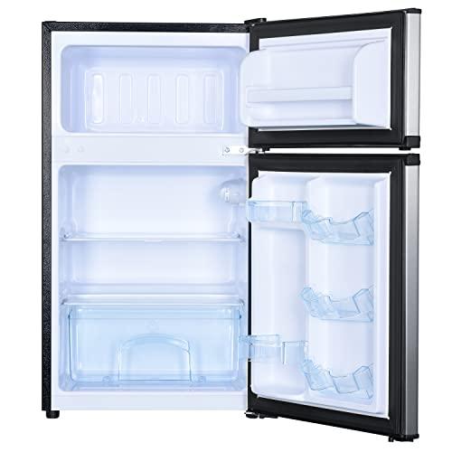 Avanti Avanti RA31B3S 3.1 Cubic Foot 2-Door Counter-high Refrigerator/Freezer, 33.5\" x 18.8\" x 19.8\", Black