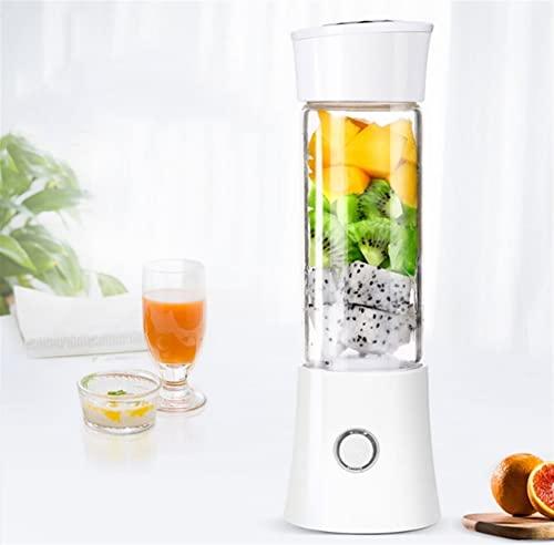 SMSOM SMSOM Portable Blender, Personal Mini Blender for Shakes and Smoothies, Small Blender Cup, USB Rechargeable for Outdoors, Travel & Office (Color : Pink)