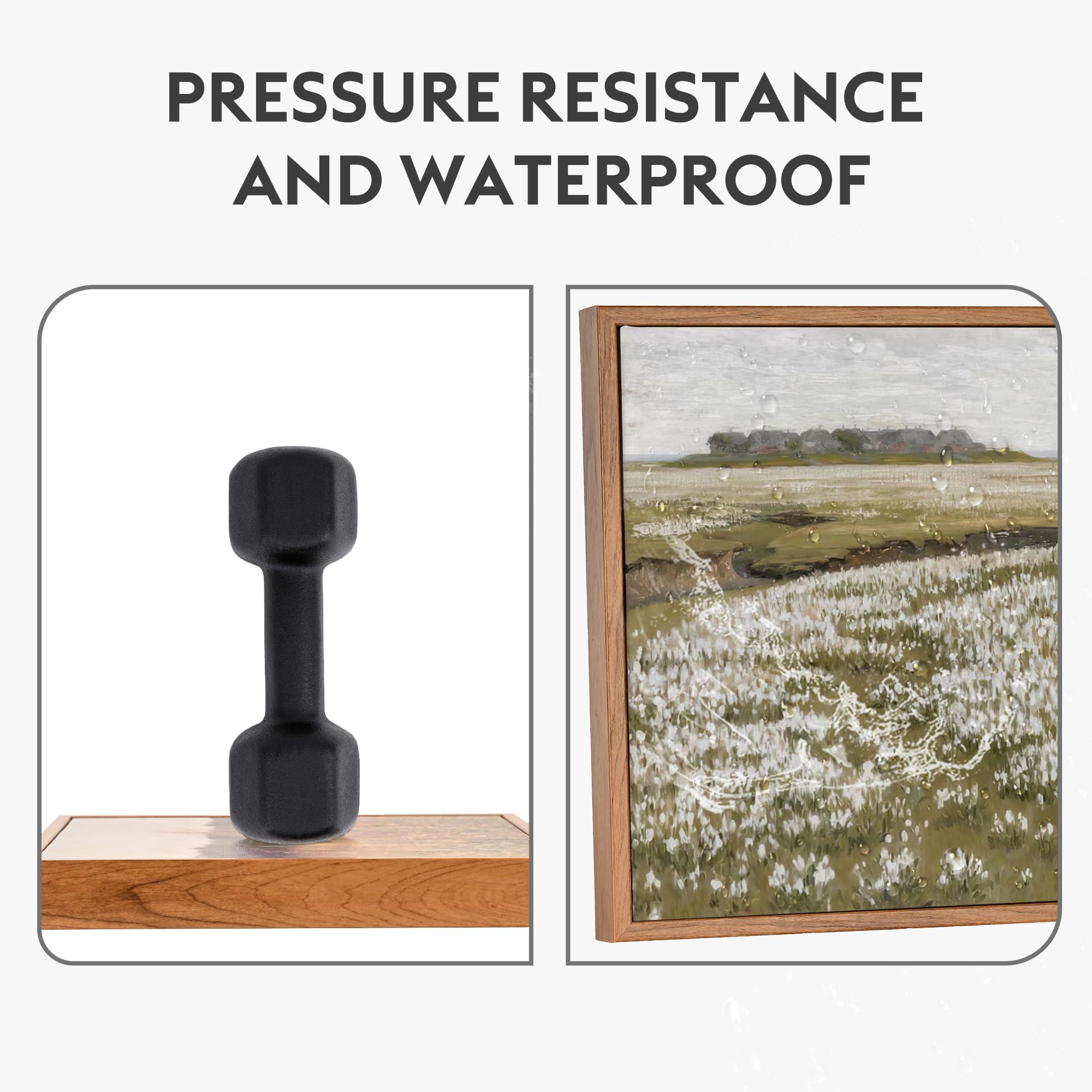 TGjan Direct Store Wall Mounted Drop Leaf Table, Fold Down Dining Table,Folding Floating Computer Desk, Small Workbench for Home Office Laundry Room (Color : Yellow, Size : 50x26cm/20x10in)