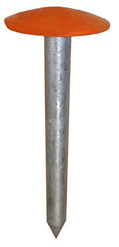 Pepperfish Survey Stake - Low Profile Survey Marker (Hi-Vis Orange)