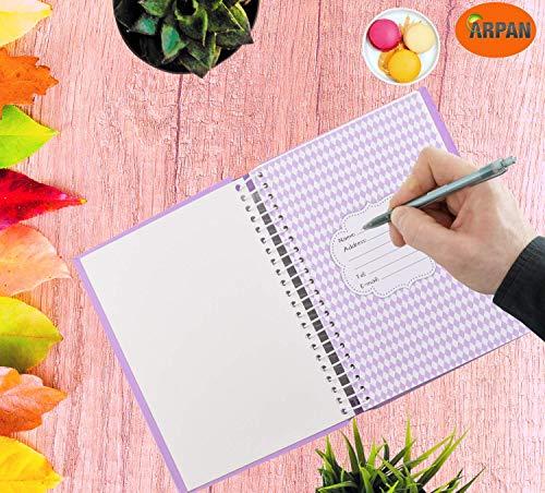 ARPAN ARPAN Large Self Adhesive Photo Albums with 20 sheet/40 Sides (Pastel Purple)