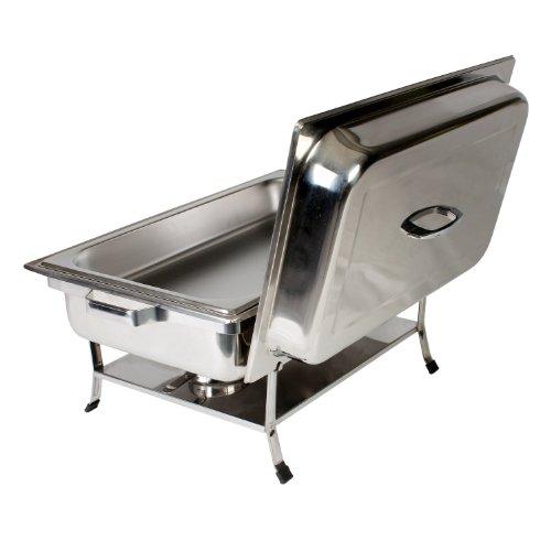 Thunder Group Thunder Group Stainless Steel Full Size Weld Chafer With Plastic Footed
