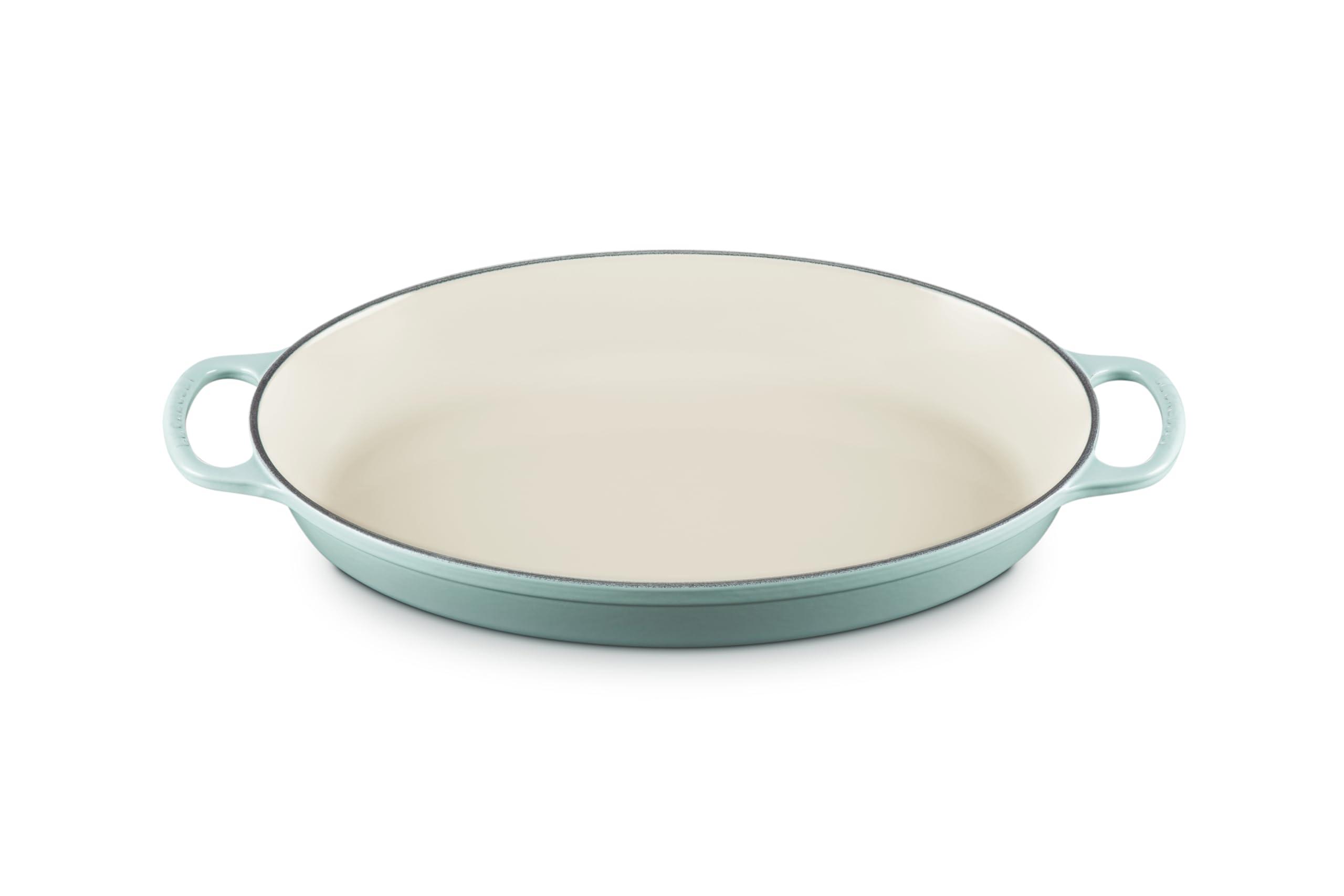 Le Creuset Le Creuset Enameled Cast Iron Signature Oval Baker, 3qt. Sea Salt